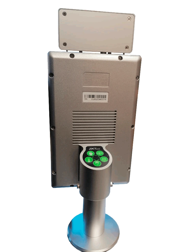 ZKTECO PROFACEXTICH - TERMINAL DE CONTROL DE ACCESO Y ASISTENCIA FACIAL Y PALMA CON MEDICIÓN DE TEMPERATURA Y USO DE CUBREBOCAS / LECTURA DE QR E INTERCOM / CON SOPORTE PARA TORNIQUETE / SERIE VISIBLE LIGHT / #PROMOACCESO-Lectoras Biometricas-ZKTECO-Bsai Seguridad & Controles