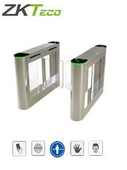 ZKTECO SBTL300 - TORNIQUETE ABATIBLE / UN CARRIL BIDIRECCIONAL / ACERO INOXIDABLE Y ALETAS DE ACRÍLICO / SIN ACCESORIOS / COMPATIBLE CON MULTIBIOMETRICOS DE ROSTRO, PALMA Y HUELLA/TARJETA / AGREGA SBTL320 PARA CARRILES ADICIONALES / #NUEVOZK-Swing Barriers-ZKTECO-Bsai Seguridad & Controles