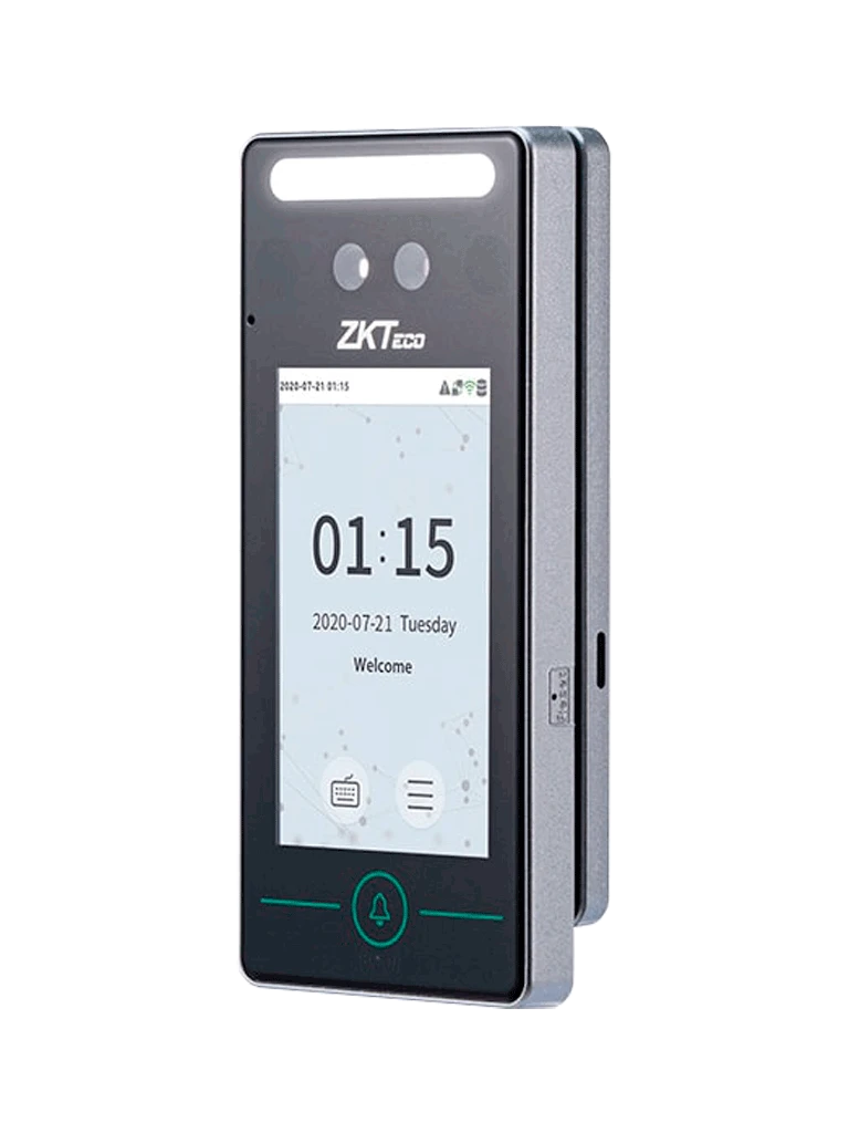 ZKTECO SPEEDFACEV4LTA - CONTROL DE ACCESO Y ASISTENCIA FACIAL / 800 ROSTROS/ 800 PALMAS / 1000 TARJETAS / TCP/IP / COMPATIBLE CON BIO TIME PRO / LICENCIA BIO ACCESS MTD GRATIS / #NUEVOZK-Facial-ZKTECO-Bsai Seguridad & Controles