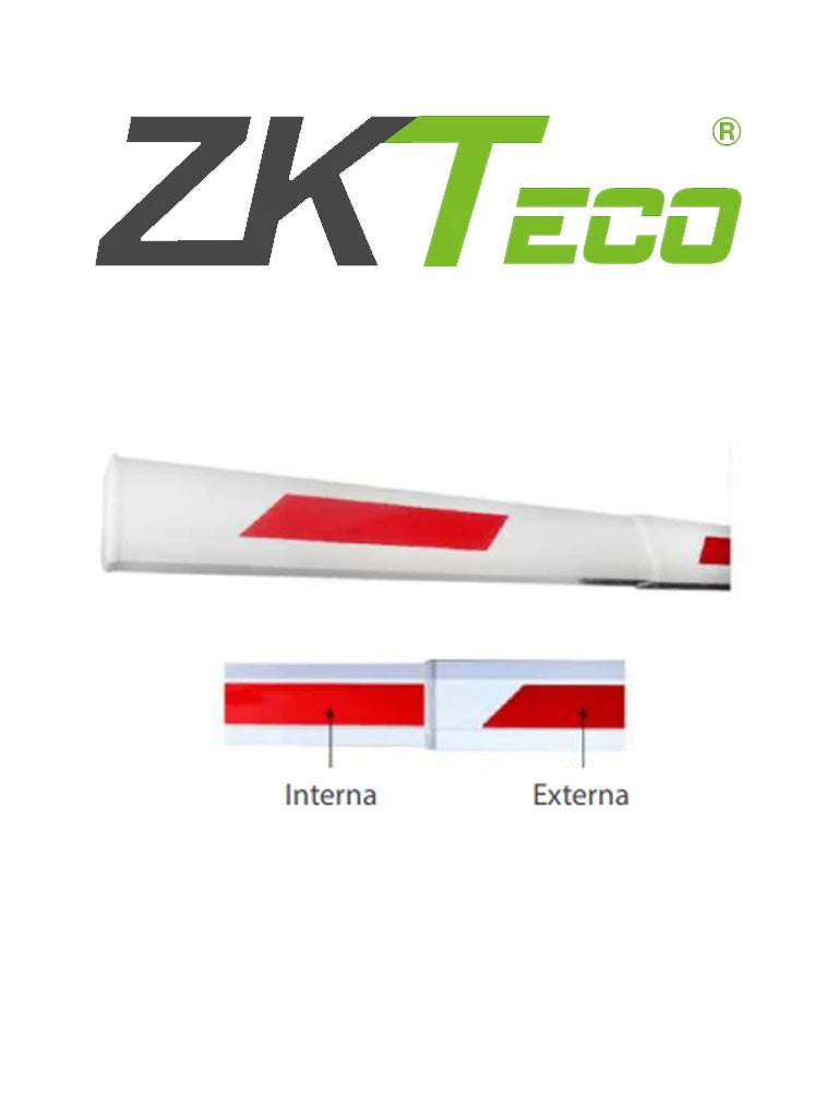 ZKTECO YC45M - BRAZO TELESCÓPICO DE 2.6 M HASTA 4.5 METROS PARA BARRERA CMP200-Refacciones - Control Acceso Vehícular-ZKTECO-Bsai Seguridad & Controles