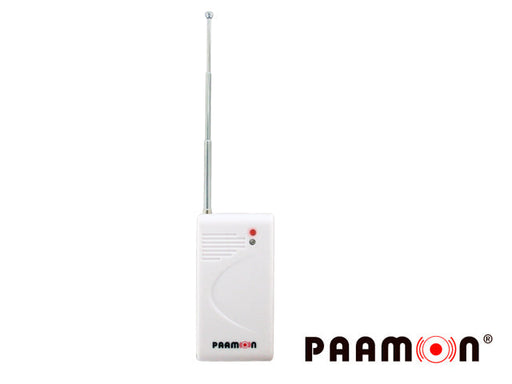 SENSOR DE INUNDACION INALAMBRICO PAAMON PM-WT100 FRECUENCIA 433MHZ/ SALIDA DE ALARMA NC/ DISTANCIA DE TRANSMISION 80MTS (LINEA DE VISTA)/ COMPATIBLE CON PANELES DE ALARMA PAAMON Y CON DISPOSITIVOS SONOFF RF/ INCLUYE BATERÍA-Detectores / Sensores-PAAMON-PM-WT100-Bsai Seguridad & Controles