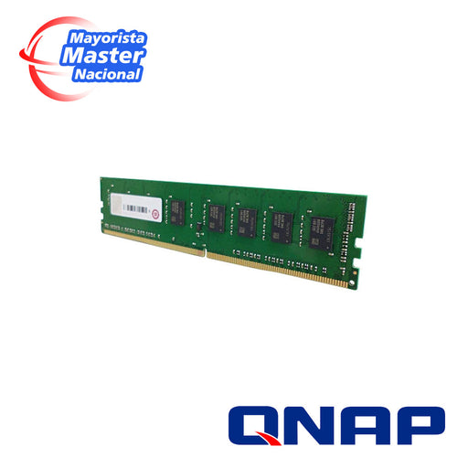 MODULO RAM QNAP 8GB DDR4 RAM, 2400 MHZ, UDIMM-Almacenamiento-QNAP-RAM-8GDR4A0-UD-2400-Bsai Seguridad & Controles