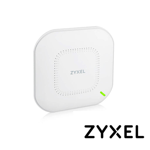 ACCESS POINT ZYXEL NWA110AX INTERIOR 1 PUERTO LAN RJ45 10/100/1000 MBPS MU-MIMO 2X2 2.4GHZ 575MBPS 5GHZ 1200MBPS WIFI 6 802.11AX ADMINISTRABLE CON NEBULA ALIMENTACIÓN 12VVCD 1.5A/POE AT (INYECTOR POE NO INCLUIDO)-Redes WiFi-ZYXEL-NWA110AX-Bsai Seguridad & Controles